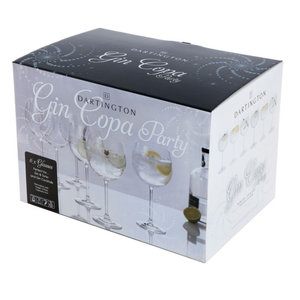 Dartington Crystal Gin Copa 6 pack