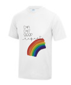 East and North Hertfordshire Hospitals Charity "Don Doff" mens running T shirt