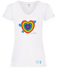Load image into Gallery viewer, East and North Hertfordshire Hospitals Charity lady fit t-shirt
