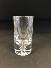 Load image into Gallery viewer, Personalised 3 oz Bubble Base Crystal Shot Glass
